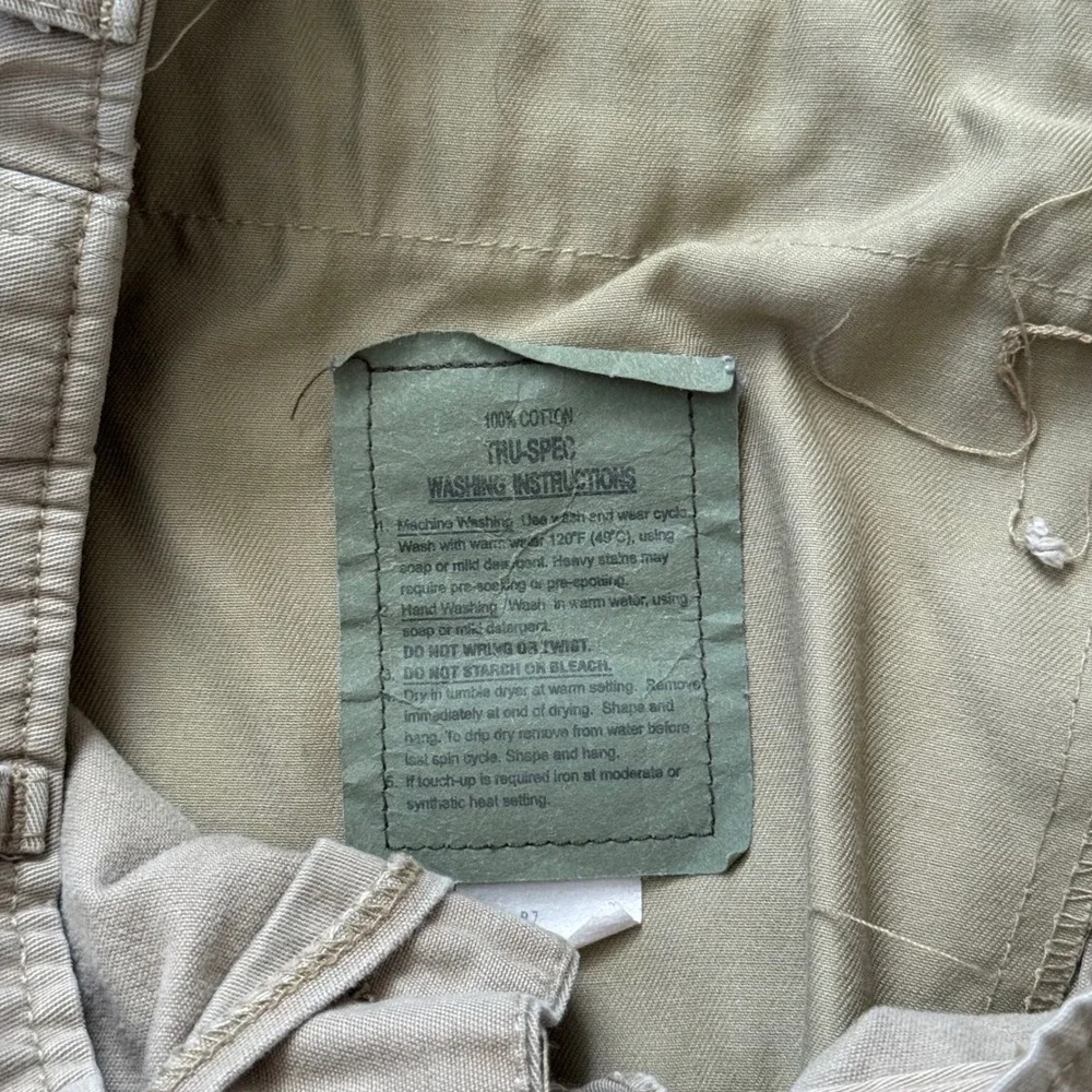 TRU-SPEC Cargo Shorts Medium khaki Tactical Utility Pockets Military Hiking